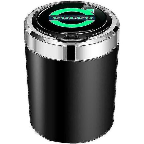 Cendrier multifonctionnel pour voiture (noir) pour Volvo XC60, S90, XC90, V90, V60, S60 et XC40 - m.3858 (1/5)
