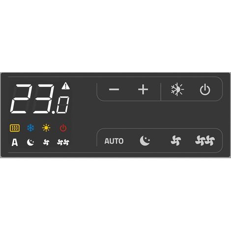 DAIKIN  modulierender Regler m.Raumthermostat Elektron. Smart-Touch-Regler (on board), EKRTCTRL1