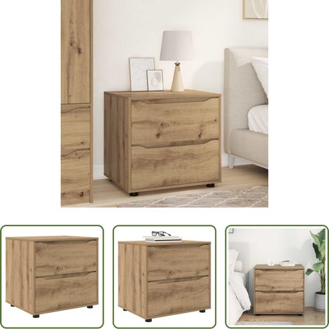 Armoire chêne - Armoire de rangement Chêne artisanal 60 x 48 x 57 cm (1/5)
