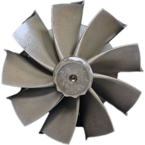 Rotor de alto caudal con rueda de eje turbo de 9 álabes B03 55/60 012-0188 (1/3)