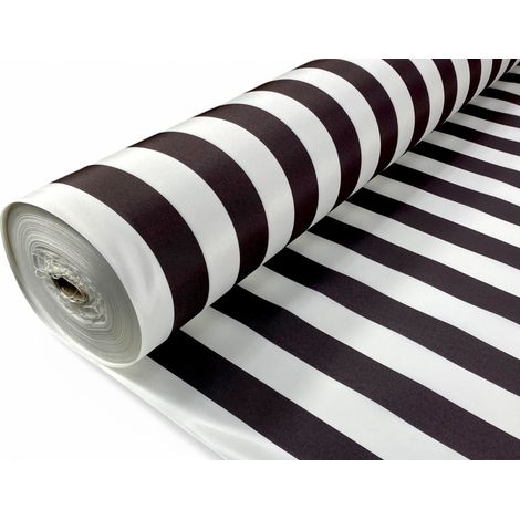 Tessuto Vertigo Tenda da Sole Impermeabile 100% – Poliestere H 150 cm, Venduto a Metro – Ideale per Esterni, Gazebo, Verande Rigone Marrone (1/5)