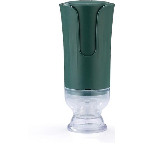 Nouveau produit tendance avec 5 sacs de conservation sous vide, pompe manuelle, plastique ABS noir, interrupteur à une touche, petit appareil de conservation des aliments frais, vert (1/5)
