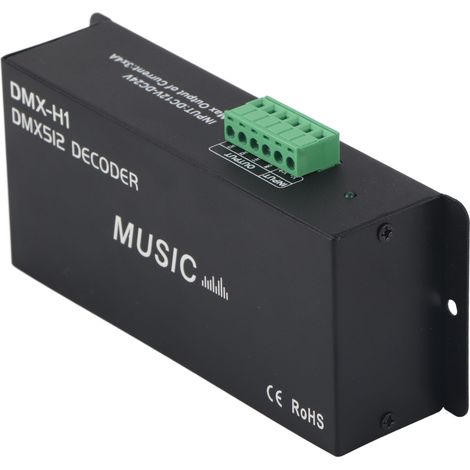 Décodeur DMX 3 canaux avec variateur RGB et contrôleur LED pour bars, hôtels et établissements sobres (Sober Bar4A) (1/5)