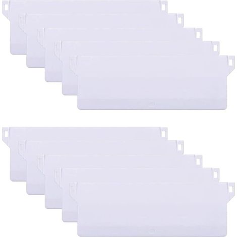 Confezione da 10 dischi di peso per tende cieche California da 5", pesi per tende verticali, kit di riparazione per tende e tende verticali, bianco