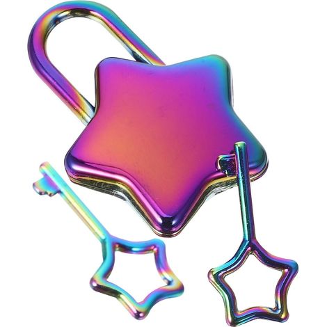 Multicolor Backpack Journal Padlock Storage Travel Metal Small Lock (1/5)