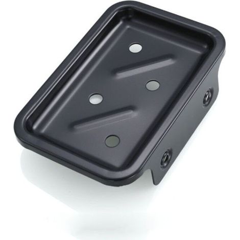Accessoire de rangement pour cuisine Porte-savon Space Aluminium Carré Noir Petit Savon Net Continental Antique Simple Couche Savon Papillon (2PCS,Noir) (1/2)