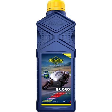 Olio PUTOLINE 2T 100% sintetico, miscela RS 959, 1 litro