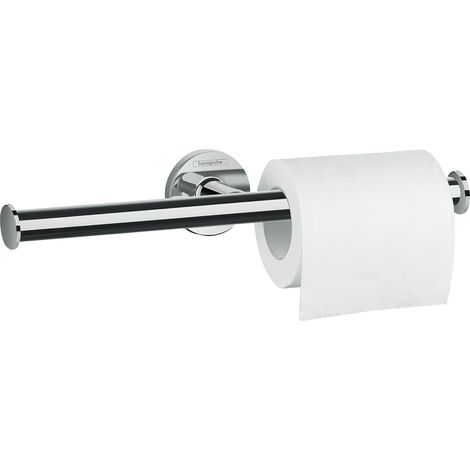hansgrohe Logis UNIVERSAL Toilettenpapierhalter, doppelt, chrom,