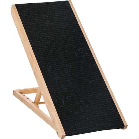 Rampe pour Chien, Échelle pour Chiens, Rampe pour Chats et Animaux Domestiques Jusqu'à 75kg Pliable Antidérapante et Réglable (1/5)