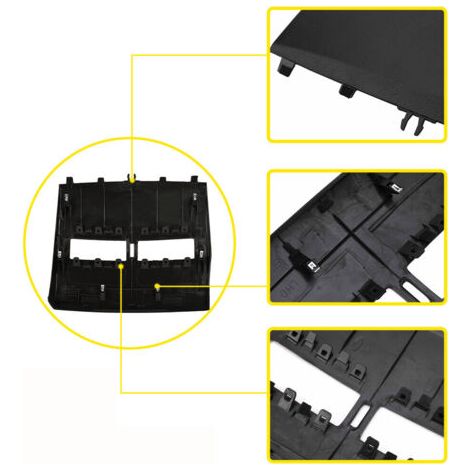 For Nissan 2007-2012 Versa Front Dashboard Upper Center Vent Trim (1/3)