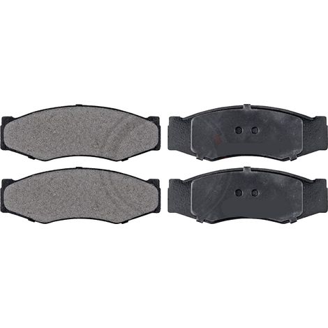 KIT PASTIGLIE FRENO ANTERIORI compatibile con NISSAN VANETTE FURGONATO (C22) / PASTIGLIE FRENANTI AUTO OEM 36168  36657, / SOSTITUZIONE DIRETTA / BASSA POLVERE / SILENZIOSO