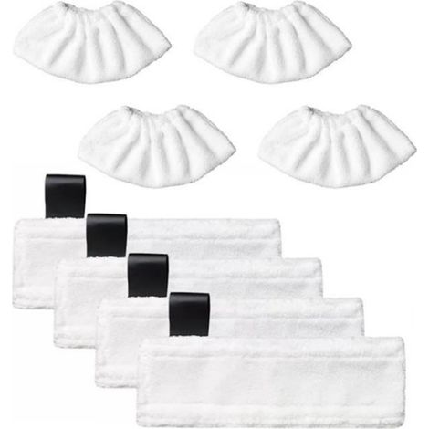 Chiffons de Vadrouille à Vapeur pour Karcher Easyfix SC2 SC3 SC4 SC5 Housse de Tampon de Nettoyage en Microfibre STEAM CLEANER (1/4)