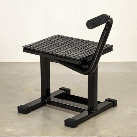 Top case moto noir en acier 48,5 x 34 x 46 cm (1/5)