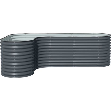 Westmann Grow Faster XL Carré potager surélevé en métal en (1/5)