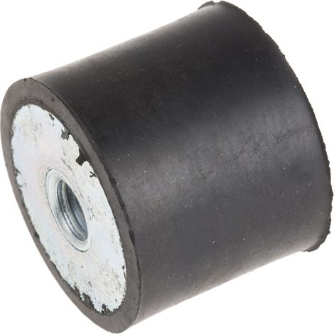 Plot antivibratoire femelle RS PRO M8 Ø 30mm en Caoutchouc naturel ( Prix pour Sachet de 4 )