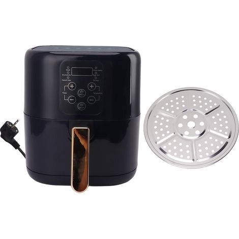 Friteuse électrique 6,8L 1400W avec écran LCD, prise EU 220V, pour poulet frit, frites et tarte aux œufs (1/5)