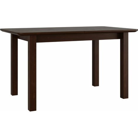 Mesa Victorville 103, Nuez, 76x80x140cm, Alargamiento, Chapa de madera natural, Madera (1/4)