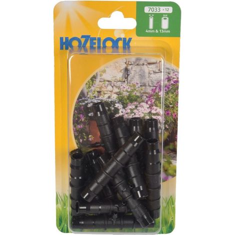 12 X HOZELOCK 7033 RIDUTTORE T 3 VIE CONNETTORE DI GIUNZIONE 13 MM 4 MM MICRO IRRIGAZIONE