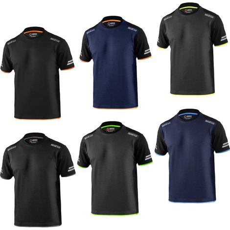 Maglietta da lavoro Sparco Tucson Tech T-Shirt - L - Verde