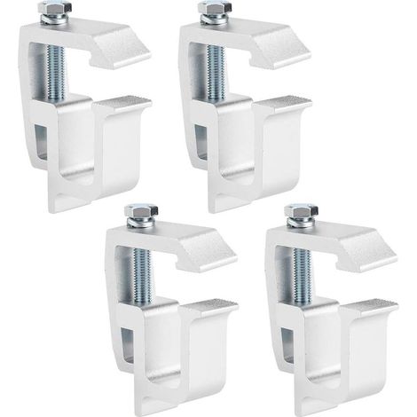 Colliers de Serrage pour Capuchon de Camion, Robustes, Installation Facile, Type épais pour Rails en Fibre de Verre ou en Aluminium (1/5)