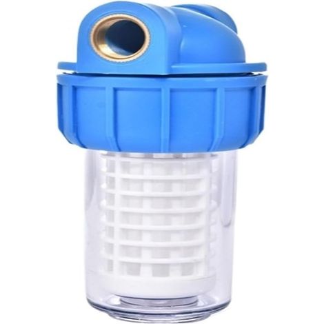 Système de Filtre à Eau Bouteille de Filtre Transparente de Style 5 Pouces, Bouteille de Filtre à Eau, système de Filtre à Eau Bricolage par Osmose Inverse (Color : Blanc, Size : 4Points) (1/5)