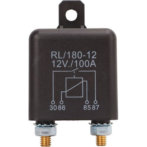 Relais de démarrage Batterie Isolant Charge Relais Commutateur pour Voitures Motos Démarreurs Moteurs GPS 12V (1/4)