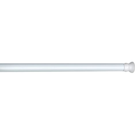 WENKO Teleskop-Duschstange 110-185cm, weiß, ausziehb