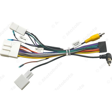Câble d'alimentation pour la mise à niveau du système de navigation grand écran des Subaru Forester XV 2008-2012 et Impreza 2003-2008. (1/4)