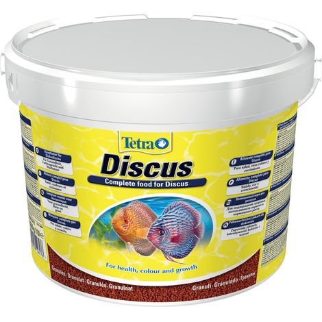discus 3 kg - 10 L Granulés pour les discus et grand poissons d'ornement - Tetra