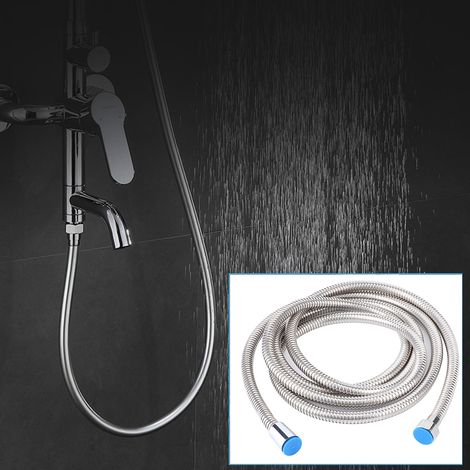 Flexible de douche long de 3 mètres en acier inoxydable antidéflagrant, accessoires de salle de bain de rechange (1/5)