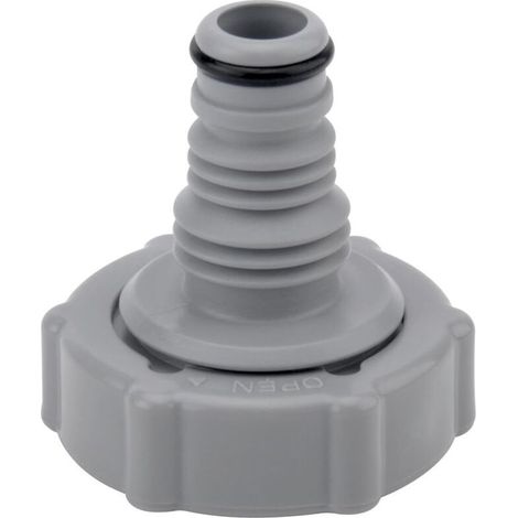 Beijiyi – Vanne de vidange pour tuyau de piscine – Adaptateur de drainage gris Ø 32 mm – Installation facile – Matériau durable pour longue durée de vie - P6H1419 (1/5)