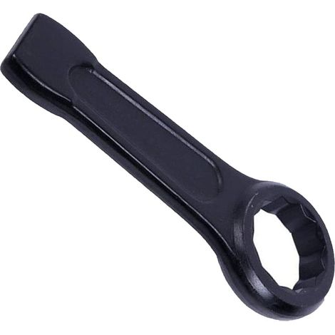 30 mm - Poignée droite - Clé à douille métrique simple - Clé plate pour divers boulons à tête hexagonale (1/4)