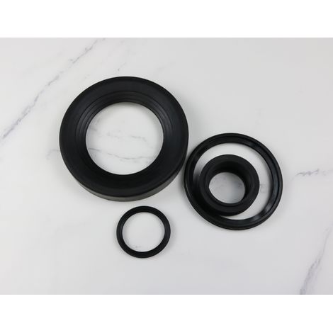 Anello di tenuta per tubo di scarico del serbatoio dell'acqua a parete - set da quattro pezzi