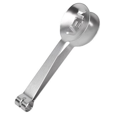12 cm Teebeutelpresse, leichte Teebeutelclips aus Edelstahl. (1/5)
