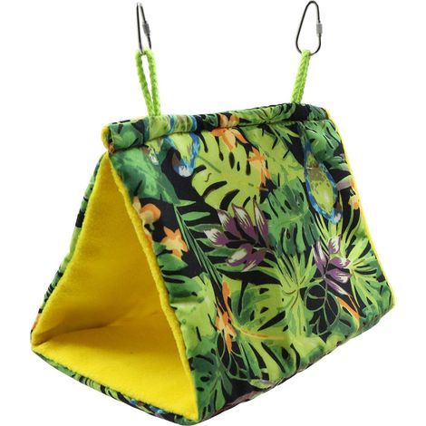Amaca sospesa per uccelli - Tenda giocattolo per nido e gabbia di piccoli animali (1/5)