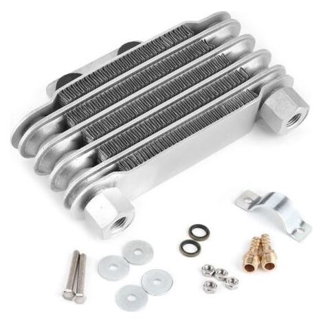 5 Rangée Universel Moteur Refroidisseur D'huile De Refroidissement De Radiateur De Remplacement Pour 125-250CC Moto Dirt Bike ATV (1/4)