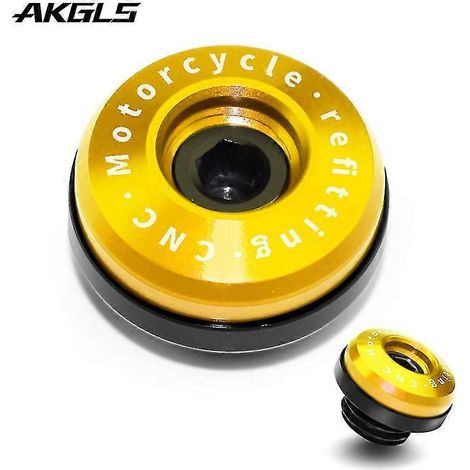 Accessoires moto Kawasaki Z800 Z650 Z900 Z400 Z1000 Z1000r Z1000sx Z900rs : couvercle de bouchon de filtre à huile moteur et cache-boulon (doré) (1/5)