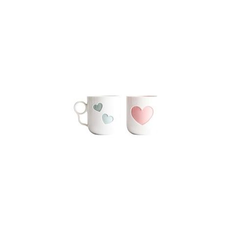Lot de 2 brosses à tasses créatives en plastique, 360 ml, avec porte‑brosse à dents – (1/5)