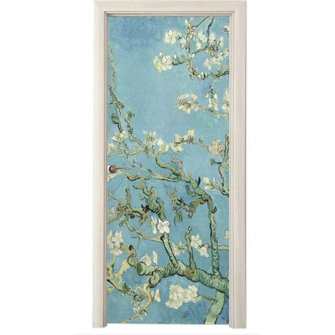 Door Wrap Almond blossom - Van Gogh - Art (1/5)