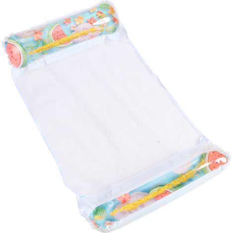 Wasserspiel-Liegestuhl, Schwimmbett-Sofa, aufblasbarer Schwimmkreis für Erwachsene (Pumpe inklusive) (1/3)