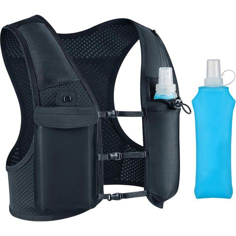 sac ajustable se léger et respirant avec poches, sac d'hydratation ajustable pour hommes femmes prat (1/4)