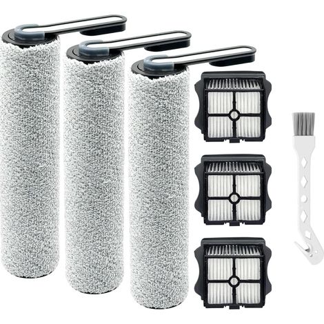 Spazzola a rullo e filtri di ricambio compatibili con la pavimentazione Tineco Floor ONE S5 (1/5)