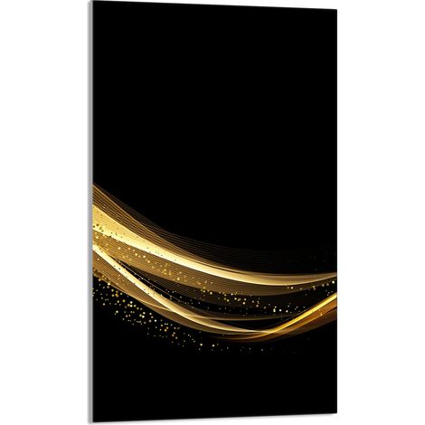 Glasschneidebrett 30x52 Schwarz (1/5)