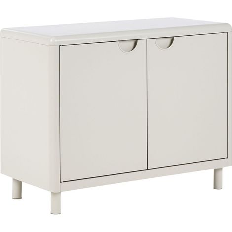 Sideboard mit 2 Türen KORVO Hellbeige
