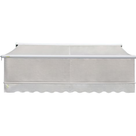 Tenda da Sole Motorizzata 3x2,5m Tessuto Acrilico Kraus Orchidea Ecrù (1/3)