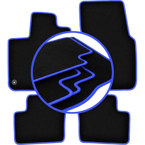 Carlux-blaue Automatten für: Renault Twingo III Schrägheck (ab 2014) (1/5)