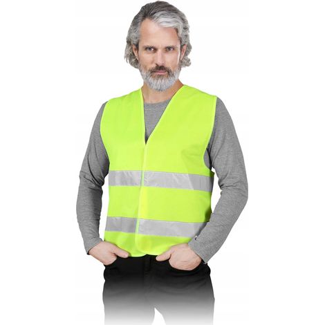 Gilet giallo riflettente XXL