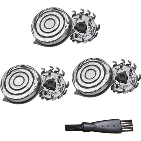 pack bathroom accessories sh50/52 shaver replacement head compatible with norelco series 5000 (s5xxx), aquatouch (s5xxx), aquatouch (at8xx, at7xx) and powertouch (pt8xx)