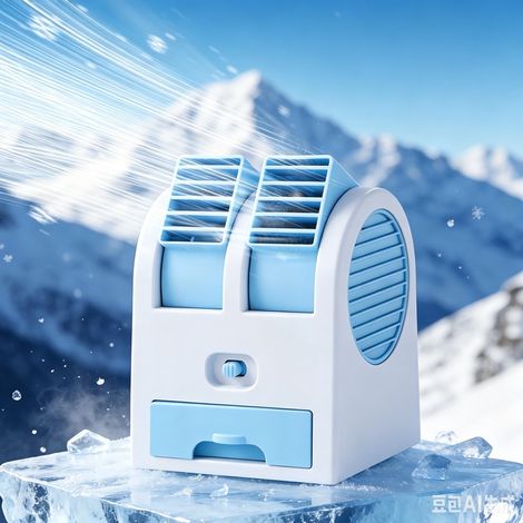 Ventilatore da scrivania ricaricabile tramite USB, mini ventilatore portatile con angolo regolabile a 90°, silenzioso raffrescatore d'aria personale per casa e ufficio. (1/3)