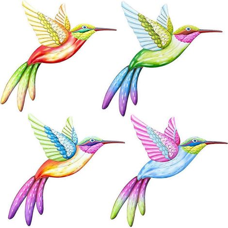 Vogel-Anhänger, Wanddekoration aus Eisen, Vogel-Dekoration aus Metall